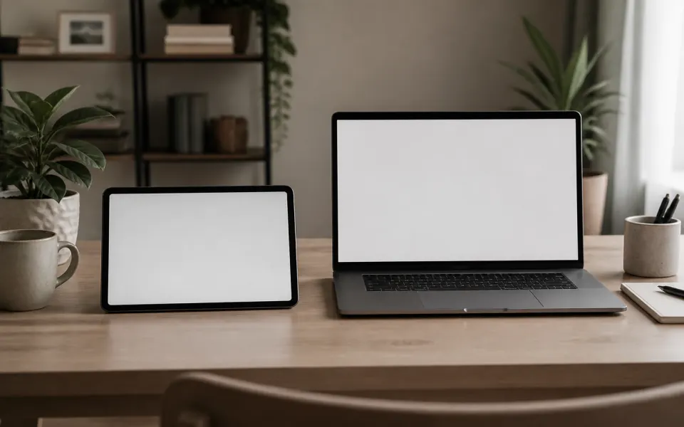 Tablet versus laptop voor thuiswerken